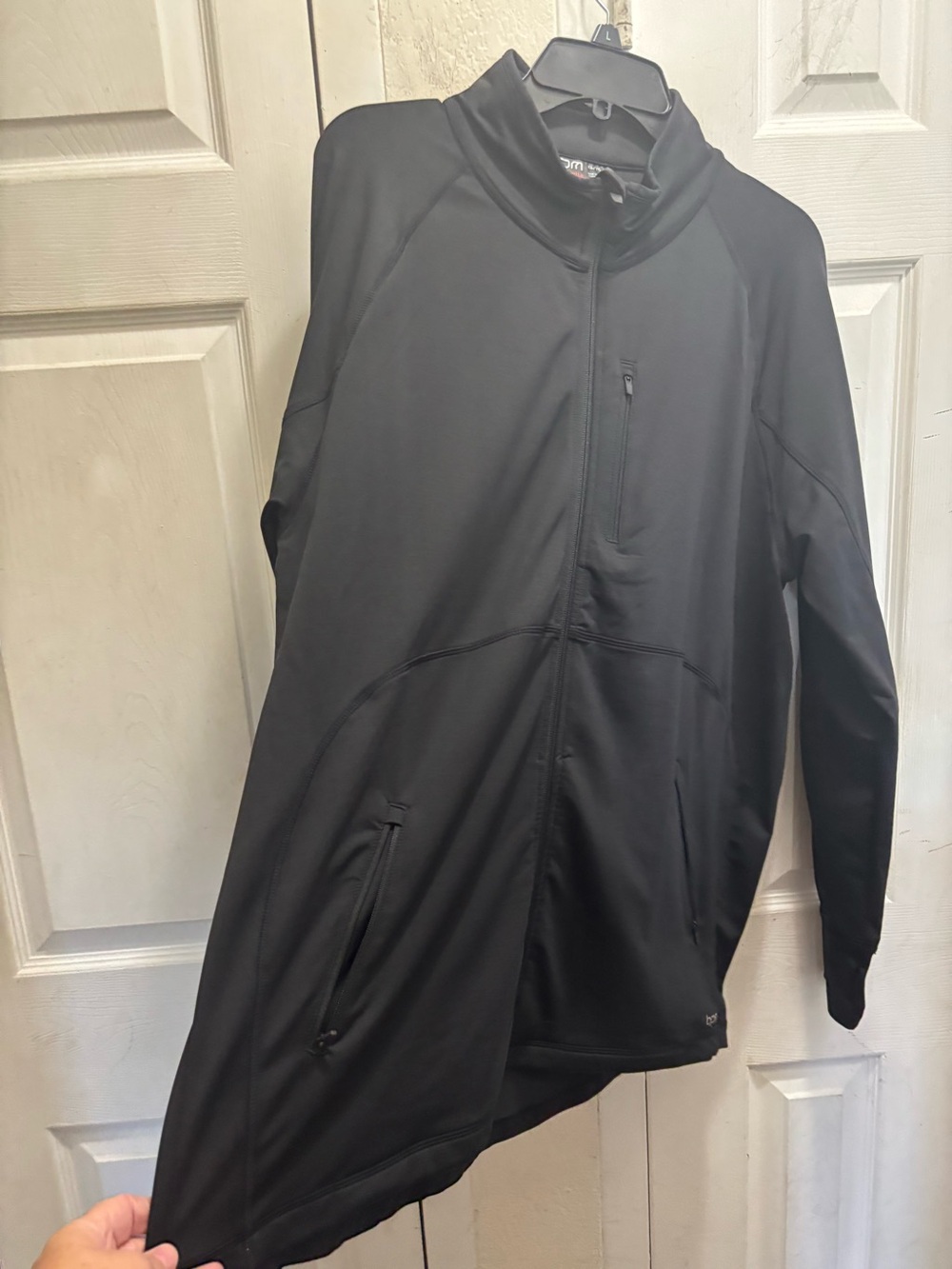 Zella Men's Full-Zip Black Performance Jacket